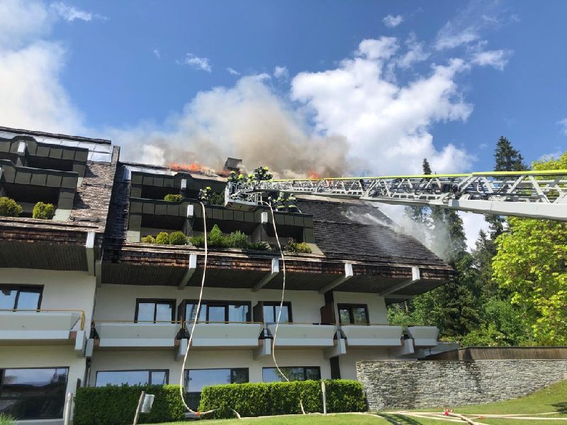 Dachstuhlbrand Faak (Bild 6)